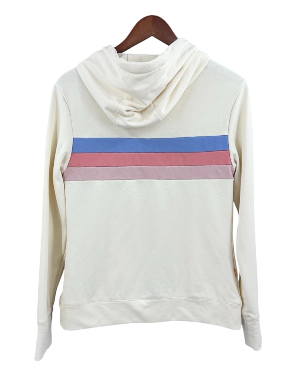YOCOLORADO Four Stripe Hoodie Outdoor Zip Light Yellow - Picture 2 of 6